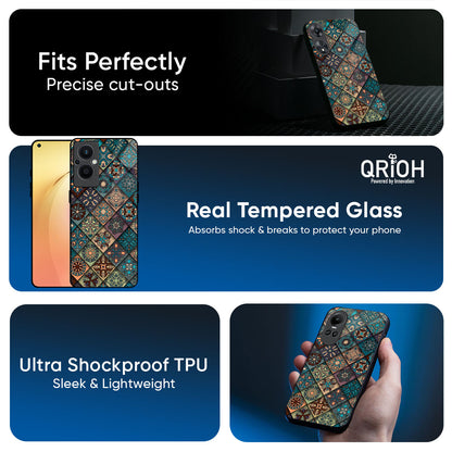 Retro Art Glass Case for Oppo K13 Turbo Pro 5G