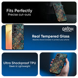 Retro Art Glass Case for Oppo F31 5G