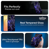 Techno Color Pattern Glass Case For Oppo A6 Pro 5G