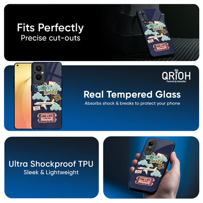Tour The World Glass Case For Oppo Reno14 5G