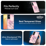 Diamond Pink Gradient Glass Case For Oppo K13 Turbo 5G