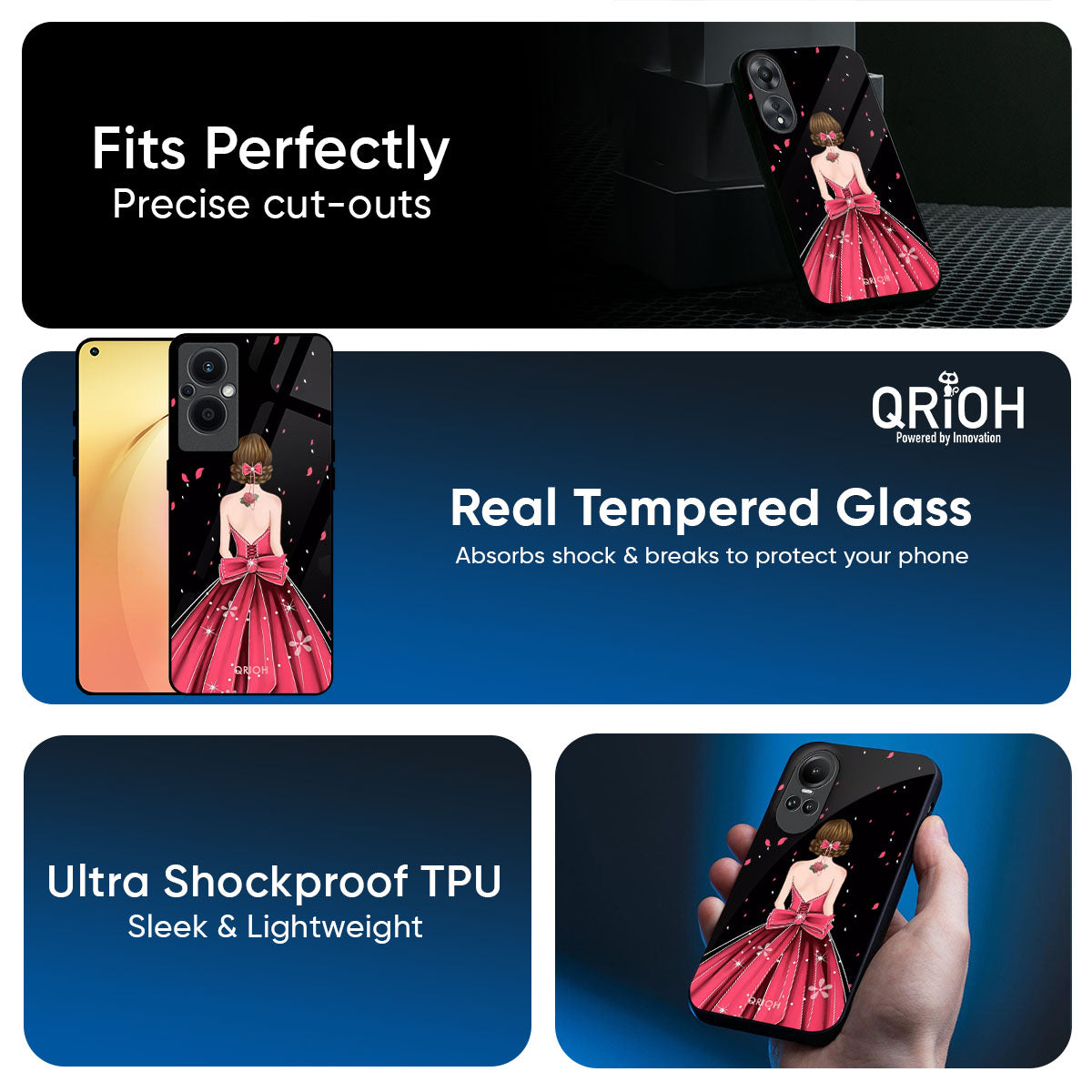 Fashion Princess Glass Case for Oppo K13 Turbo Pro 5G