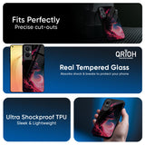 Moon Wolf Glass Case for Oppo Find x8 Pro