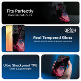 Moon Wolf Glass Case for Oppo A6 Pro 5G