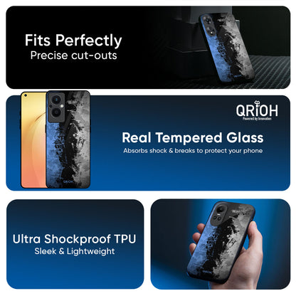 Dark Grunge Glass Case for Oppo K13 Turbo Pro 5G
