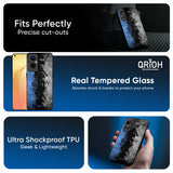 Dark Grunge Glass Case for Oppo A6 Pro 5G