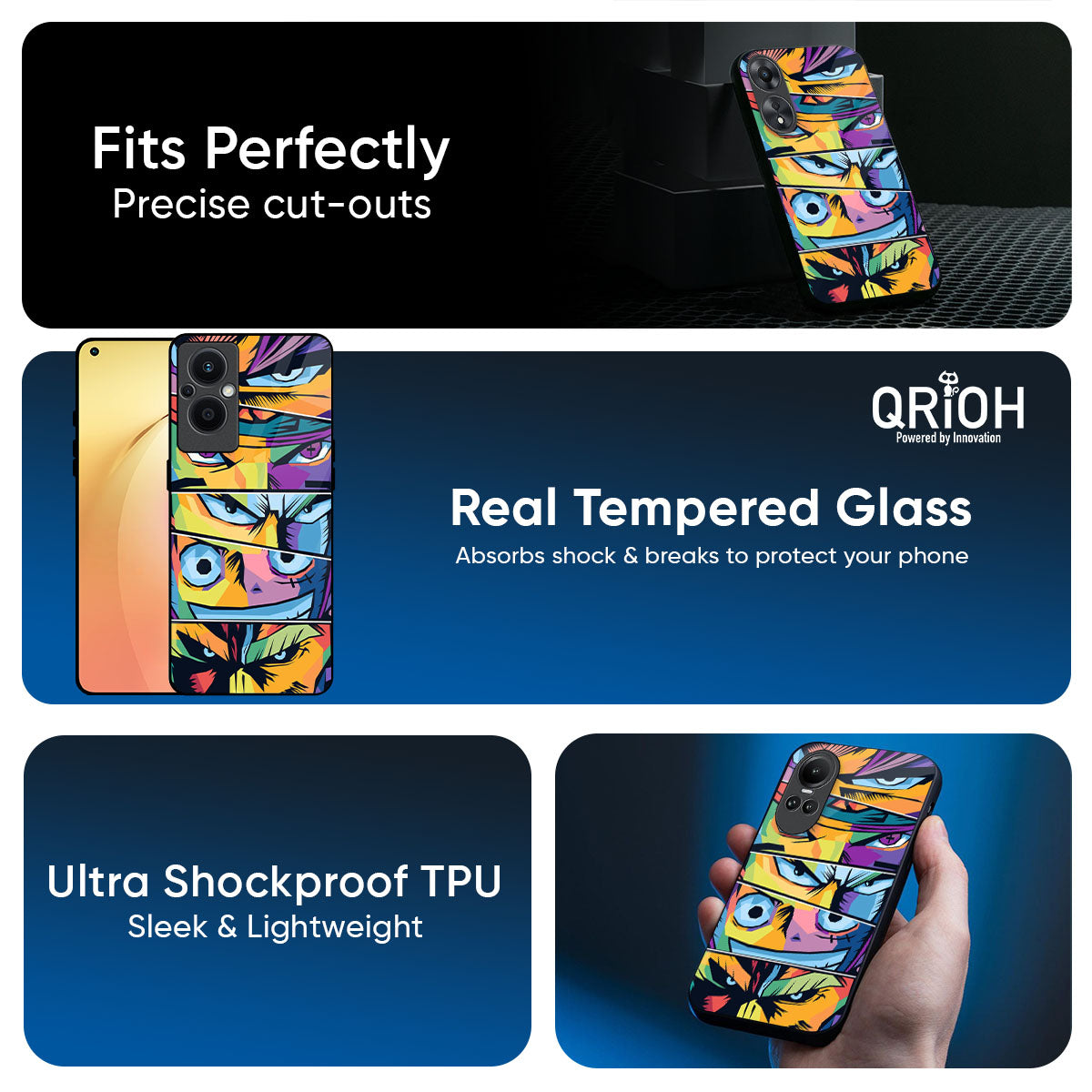 Anime Legends Glass Case for Oppo K13 Turbo Pro 5G