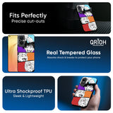 Anime Sketch Glass Case for Oppo Find x8 Pro