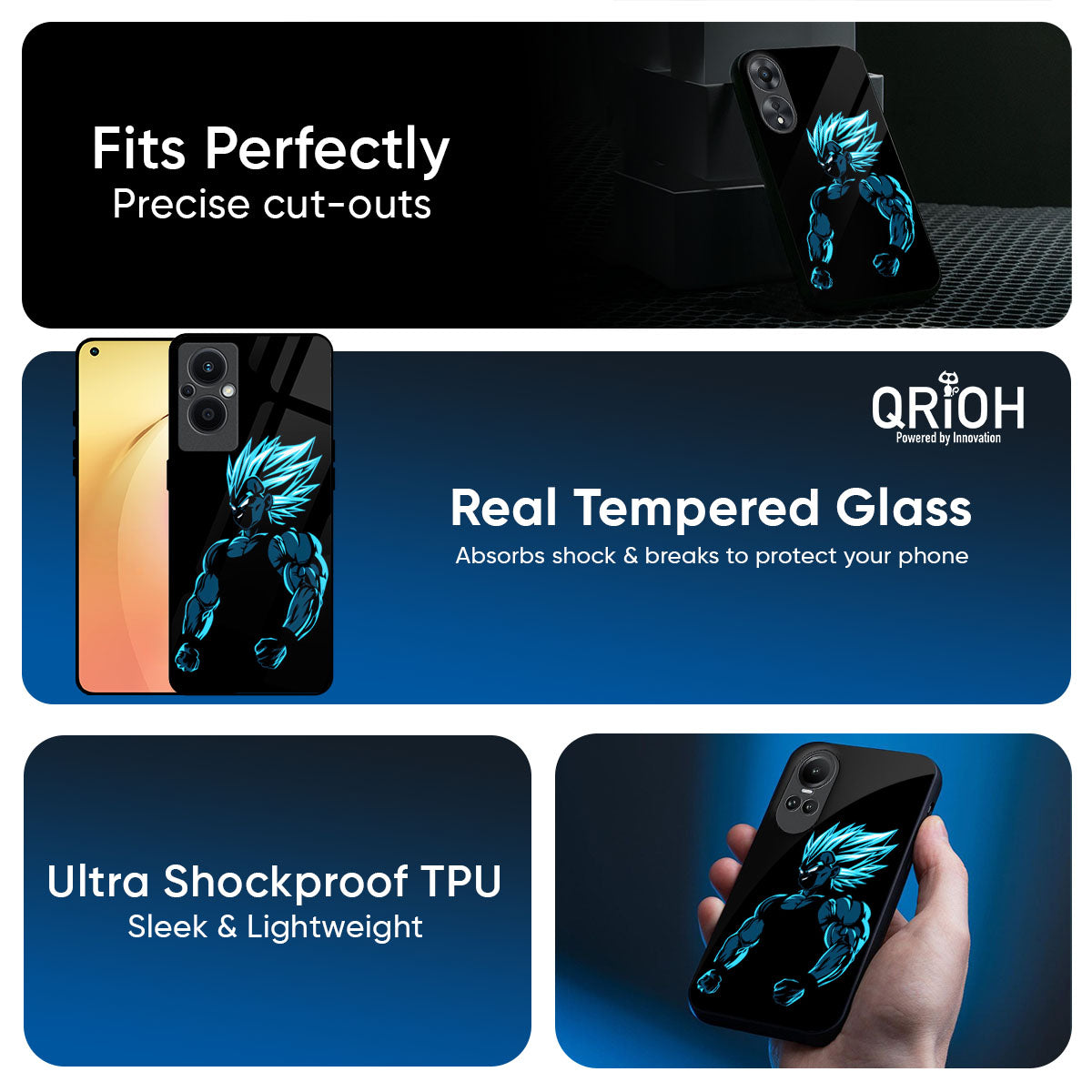 Pumped Up Anime Glass Case for Oppo F29 Pro 5G