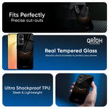 Dark Walnut Glass Case for Oppo Reno13 5G