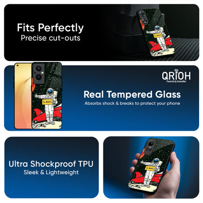 Astronaut on Mars Glass Case for Oppo K13 Turbo Pro 5G