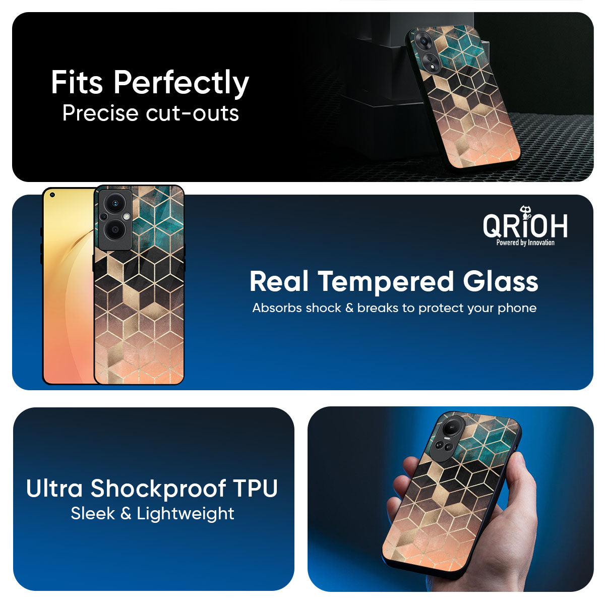 Bronze Texture Glass Case for Oppo K13 Turbo Pro 5G