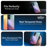 Abstract Holographic Glass Case for Oppo A6 Pro 5G