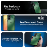 Green Grunge Texture Glass Case for OPPO K14x 5G