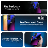 Viola Gradient Glass Case for Oppo A6 Pro 5G