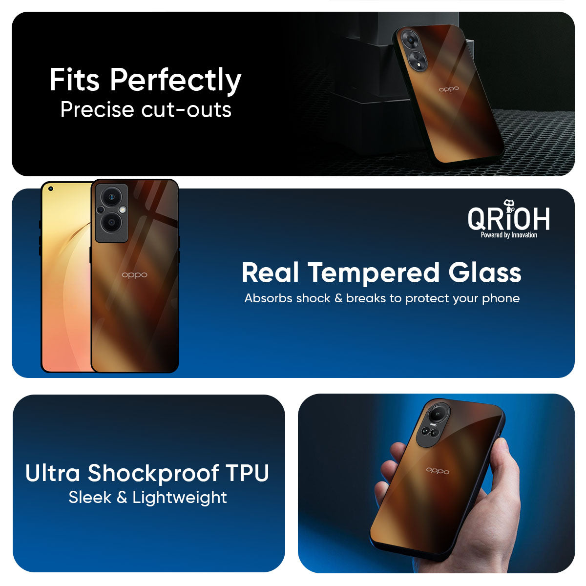 EarthTones Glass Case for Oppo K13 Turbo Pro 5G