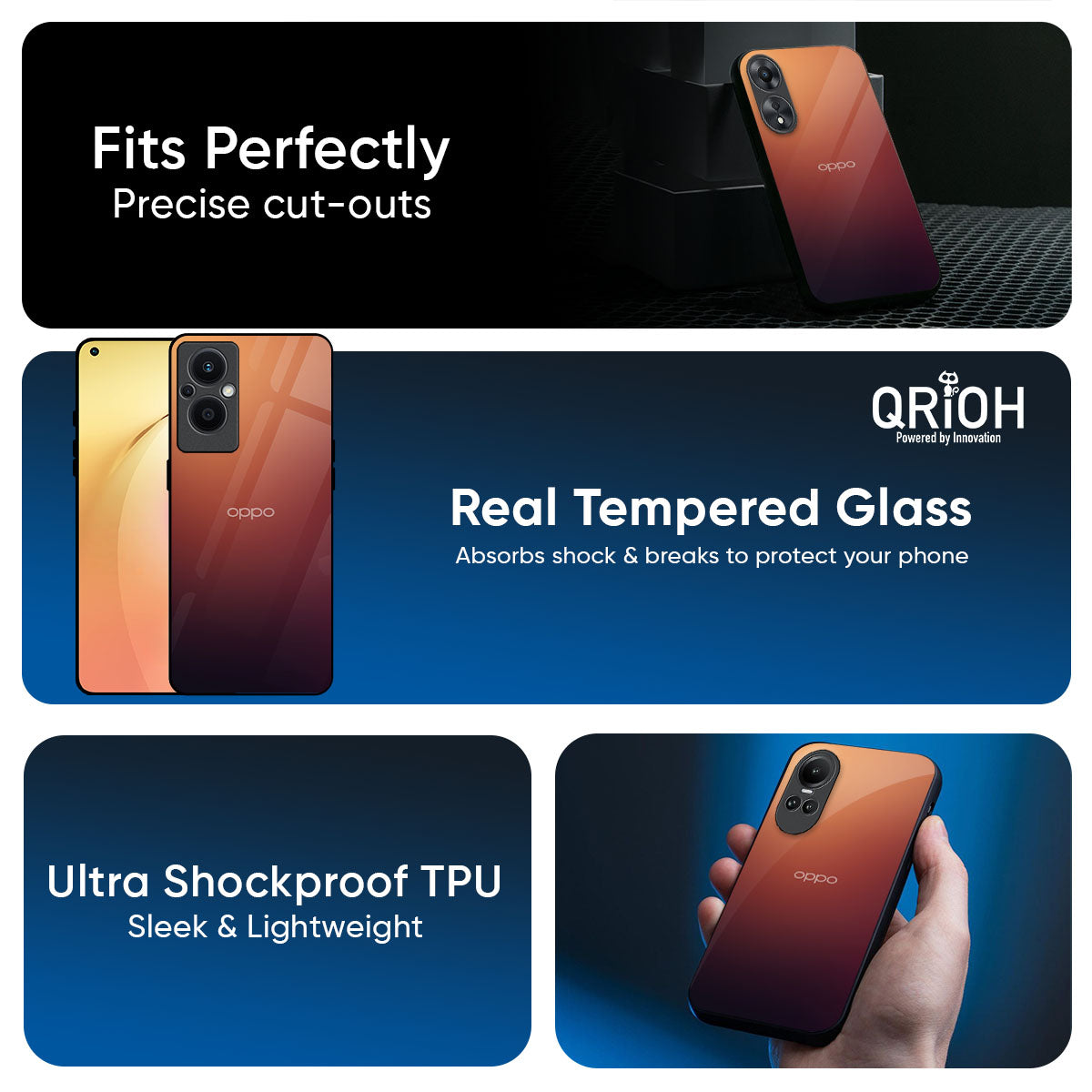 Sunset Background Glass Case for Oppo K13 Turbo Pro 5G