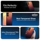 Sunset Background Glass Case for Oppo Reno13 5G