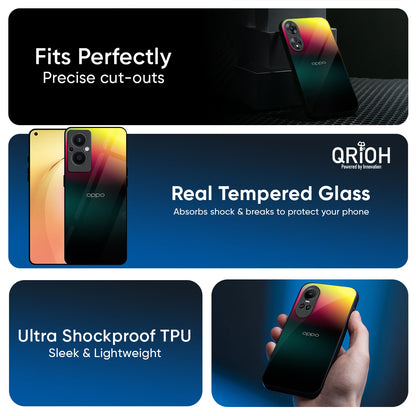 Sunland Gradient Glass Case for Oppo K13 Turbo Pro 5G