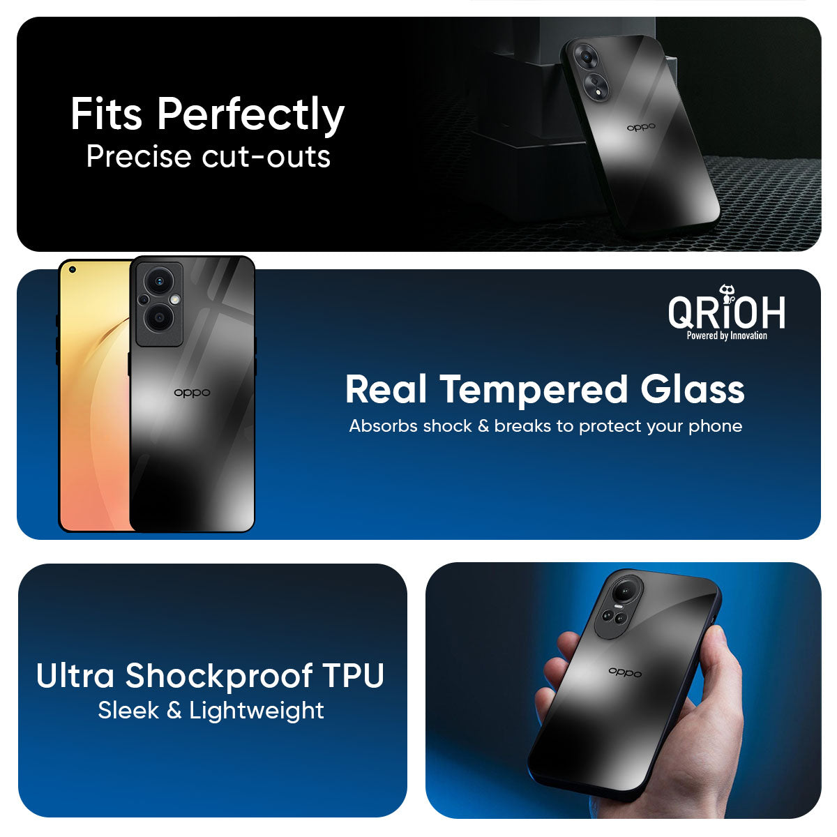 Blackspot Glass Case for Oppo K13 Turbo Pro 5G
