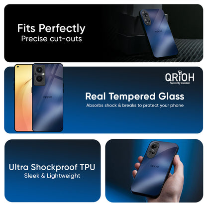 Dark Sea Glass Case for Oppo Reno14 5G