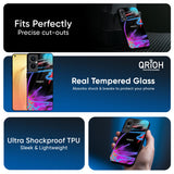 Brushy Color Glass Case for Oppo F31 Pro Plus 5G