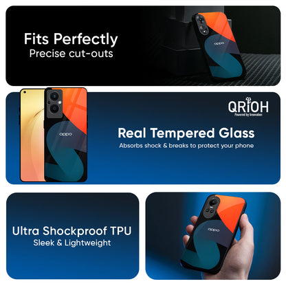 Bold Line Glass Case for Oppo K13 Turbo Pro 5G
