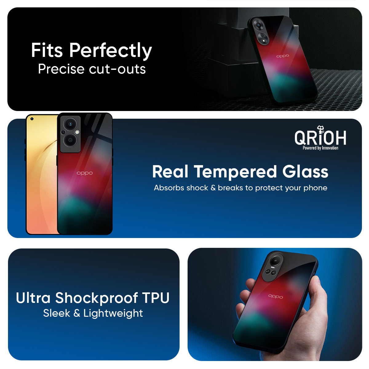 Mystere Red Glass Case for Oppo K13 Turbo Pro 5G