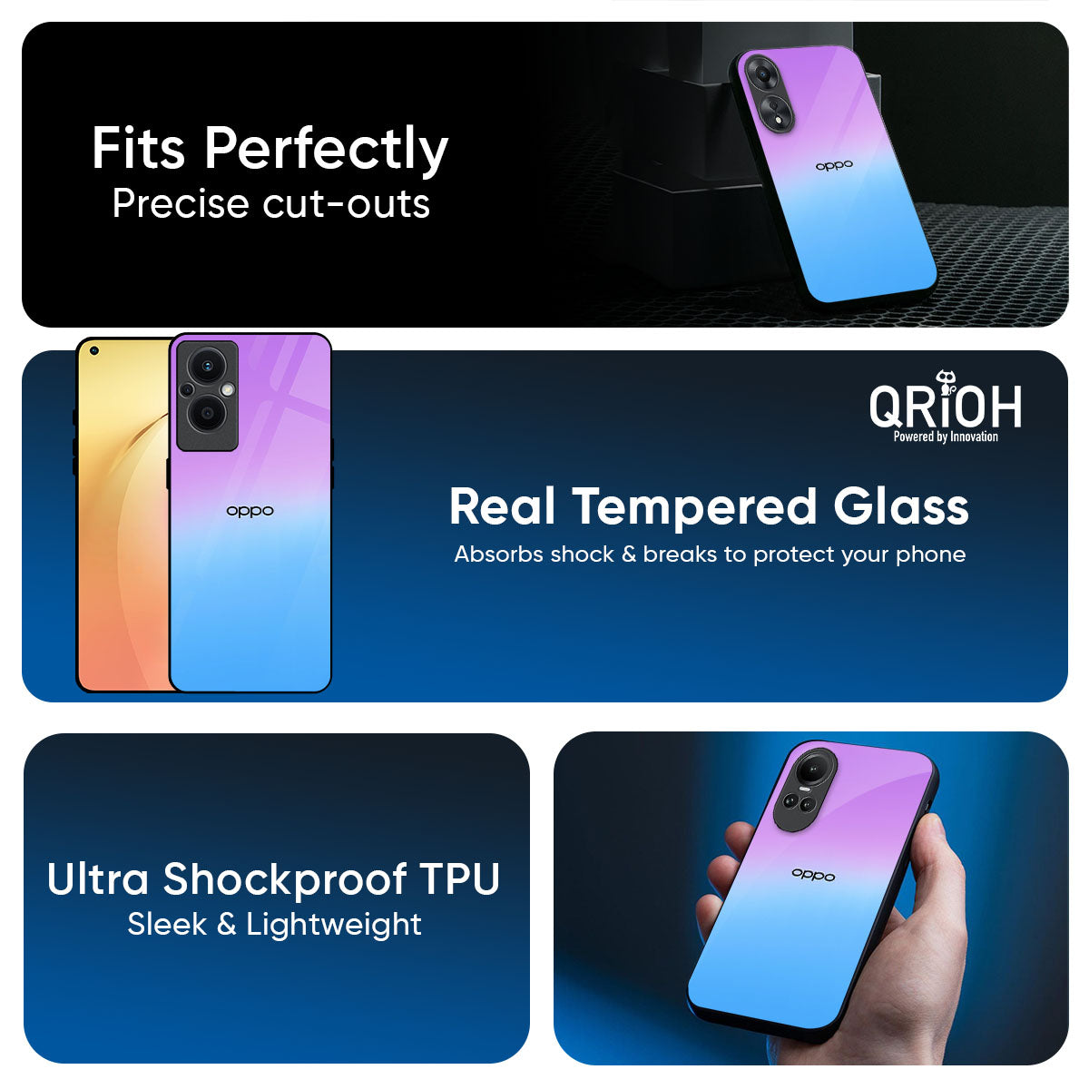 Unicorn Pattern Glass Case for Oppo K13 Turbo Pro 5G