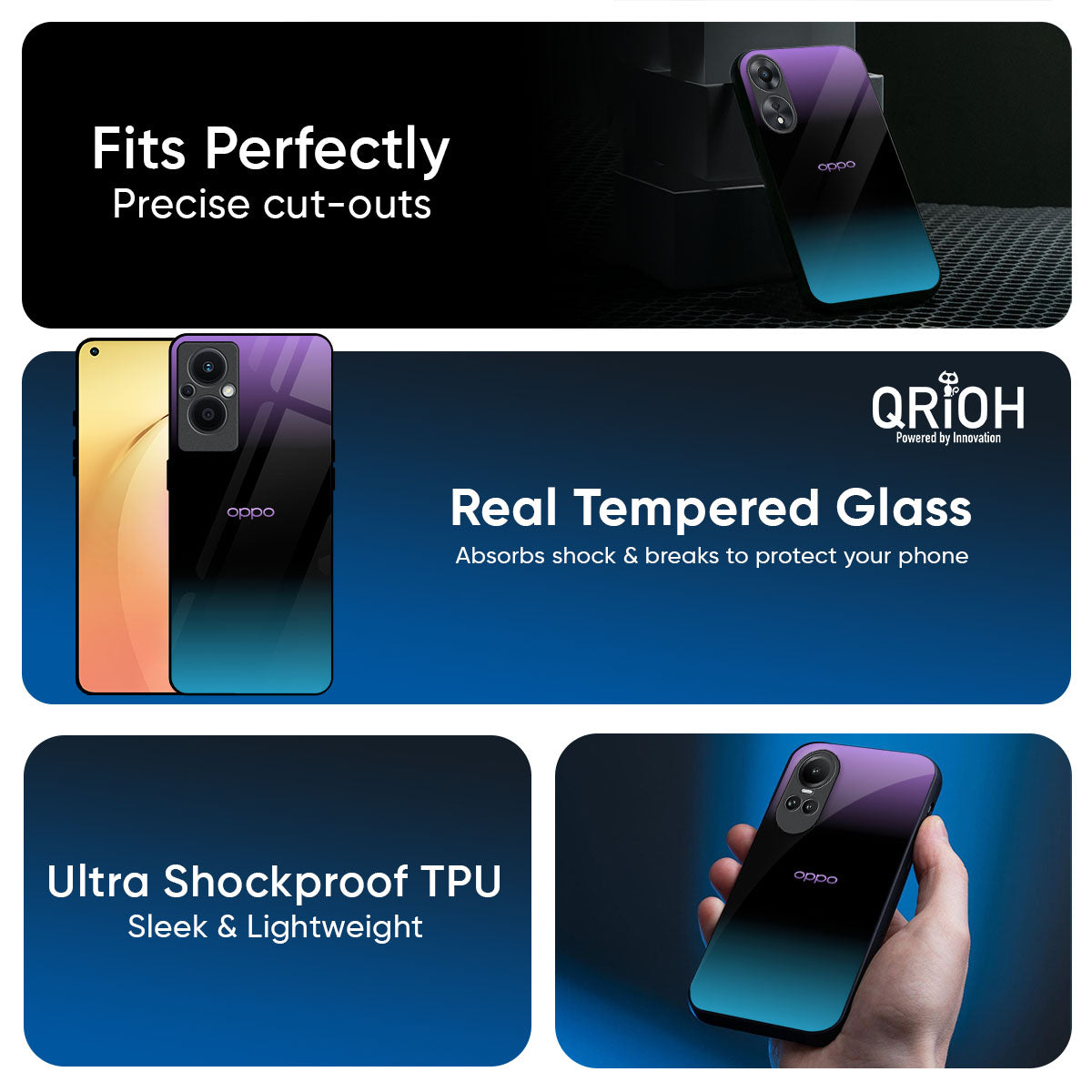 Purplemarine Glass Case for Oppo K13 Turbo Pro 5G