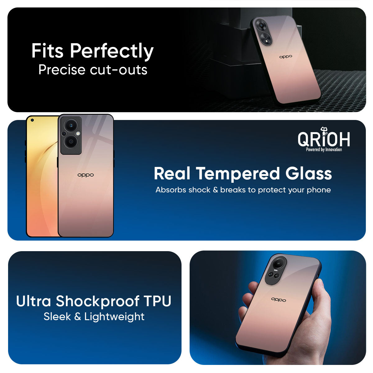 Golden Mauve Glass Case for Oppo K13 Turbo Pro 5G