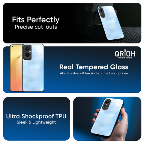 Bright Sky Glass Case for Oppo Reno13 Pro 5G