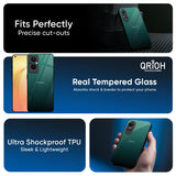 Palm Green Glass Case For Oppo F31 Pro Plus 5G