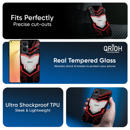 Quantum Suit Glass Case For Oppo Reno14 5G