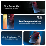 Smokey Watercolor Glass Case for Oppo A6 Pro 5G