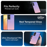Lavender Gradient Glass Case for Oppo K13 Turbo Pro 5G