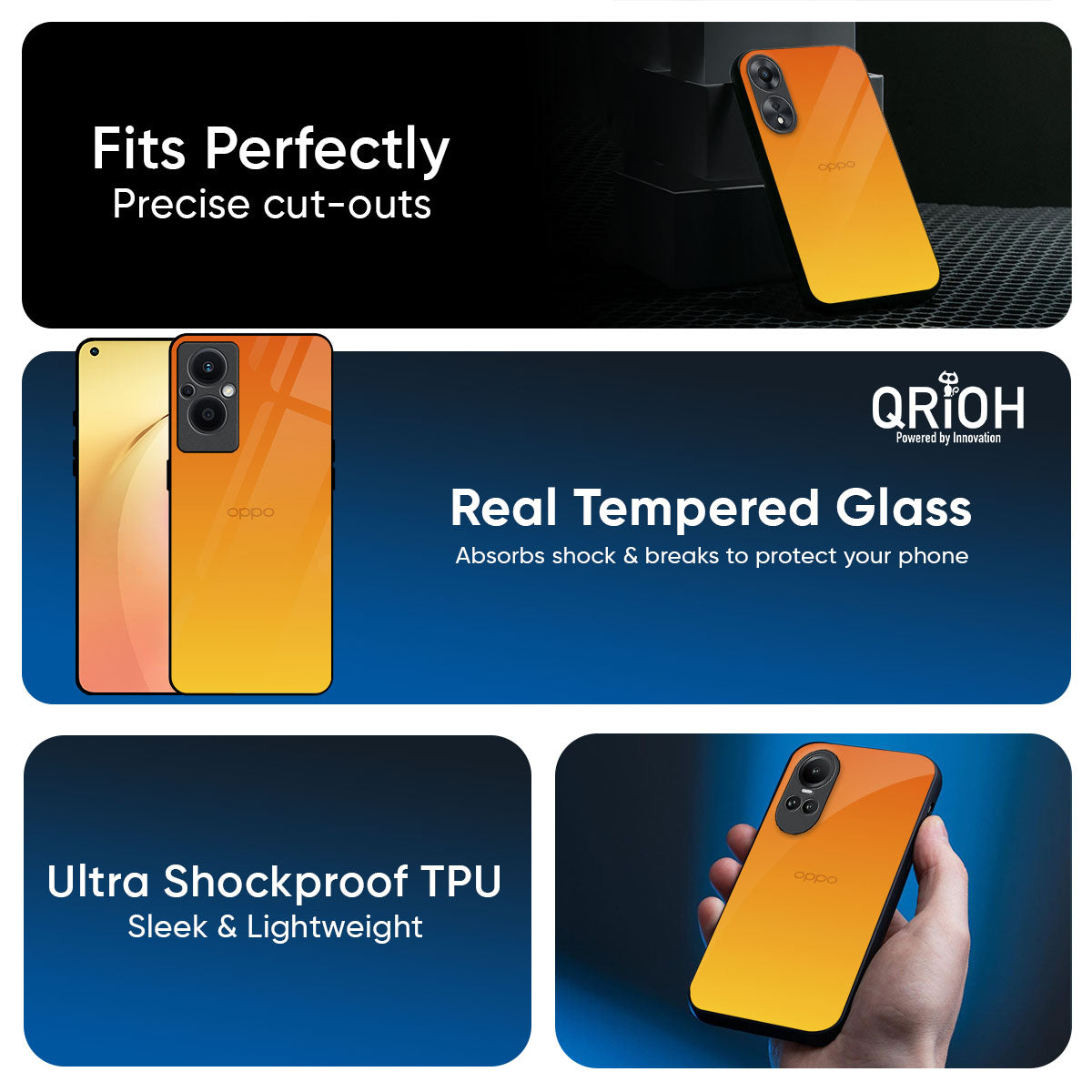 Sunset Glass Case for Oppo K13 Turbo Pro 5G
