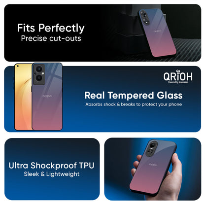 Pastel Gradient Glass Case for Oppo K13 Turbo Pro 5G