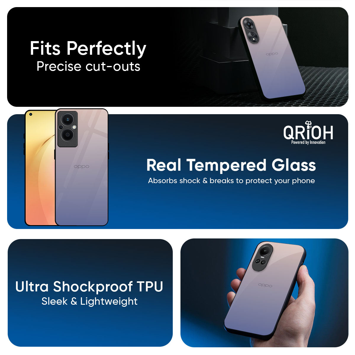 Rose Hue Glass Case for Oppo K13 Turbo Pro 5G