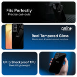Jet Black Glass Case for Oppo Reno13 5G