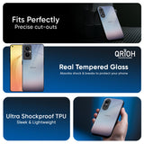 Light Sky Texture Glass Case for Oppo F31 Pro 5G