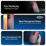 Dusty Multi Gradient Glass Case for Oppo Find x8 Pro