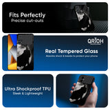 Dark Warrior Hero Glass Case for Poco X8 Pro max 5G