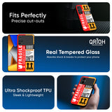 Handle With Care Glass Case for Poco F6 5G