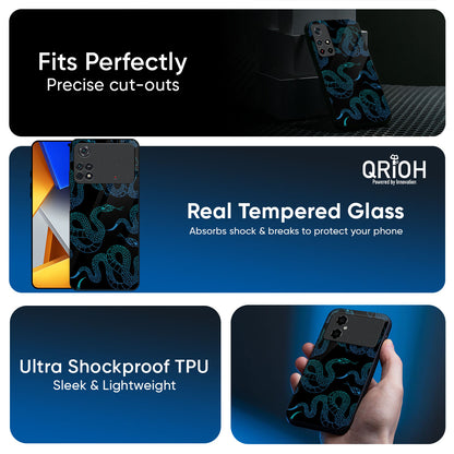 Serpentine Glass Case for Poco X7 5G