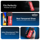 Supreme Ticket Glass Case for Poco X8 Pro 5G