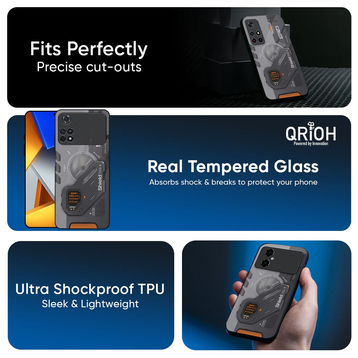 Tech Lifestyle Glass Case for Poco X7 5G