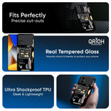 Exposed Parts Glass Case for Poco X8 Pro max 5G