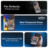 Money Madness Glass Case for Poco M8 5G