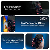 Galaxy In Dream Glass Case For Poco X7 Pro 5G
